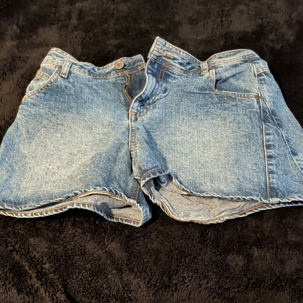 Chevignon Blue Denim Booty Shorts